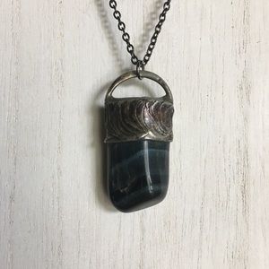 "Arie" Hawkseye Necklace